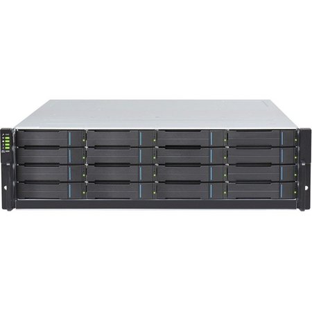INFORTREND Eonstor Gs 3000 Unified Storage, 3U/16 Bay, Redundant Controllers, 16 GS3016R0C0F0F-8T1